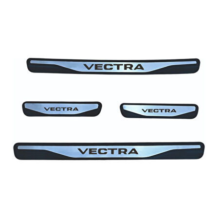 Vectra B Kapı Eşiği 1998-2002 New Krom Kapı Eşiği 4 Parça Paslanmaz Çelik