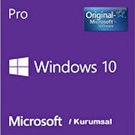 Windows 10 Pro Kurumsal Dijital Lisans