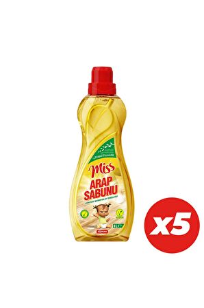 Miss Arap Sabunu Granit Sıvı Yüzey Temizleyici 5x1000 ml 