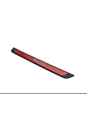 FORD FOCUS 2005-2011 MODELLER OLD KIRMIZI KAPI EŞİĞİ 4 PARÇA  KROM  YAZILI