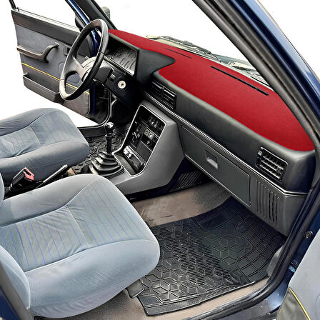 Renault Broadway R9 /11 Spring Fairway Flash Kırmızı Torpido Koruma Halısı Örtüsü | 1981-1999 I 