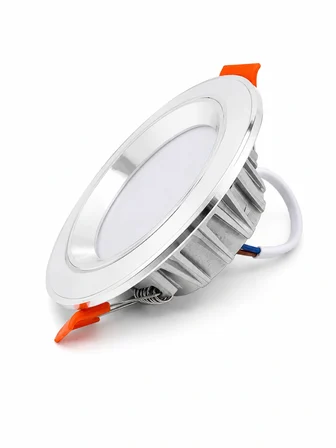 5 Watt Krom Kasa 3 Renkli Led Spot Beyaz-Günışığı-Sarı Işık (Video'lu)
