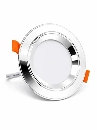 5 Watt Krom Kasa 3 Renkli Led Spot Beyaz-Günışığı-Sarı Işık (Video'lu)