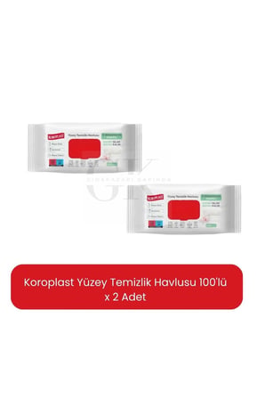 Yüzey Temizlik Havlusu 100lü x 2 Adet