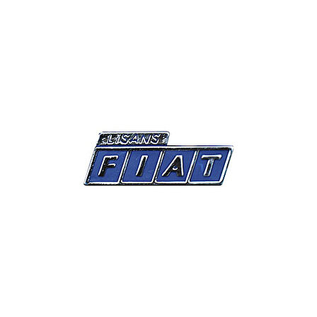 FIAT LİSANS MAVİ YAZI