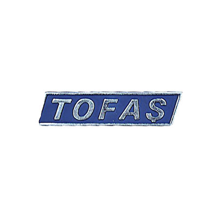 TOFAŞ ESKİ MODEL YAZI MAVİ