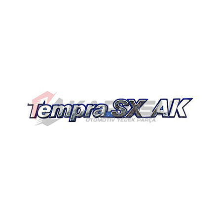 TEMPRA SXAK BAGAJ YAZI MAVİ