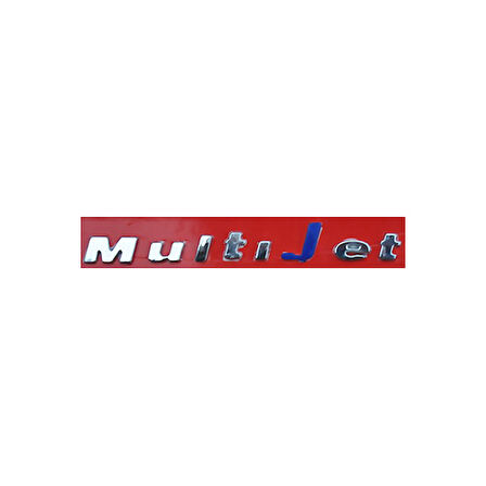MULTİJET MAVİ BAGAJ YAZI