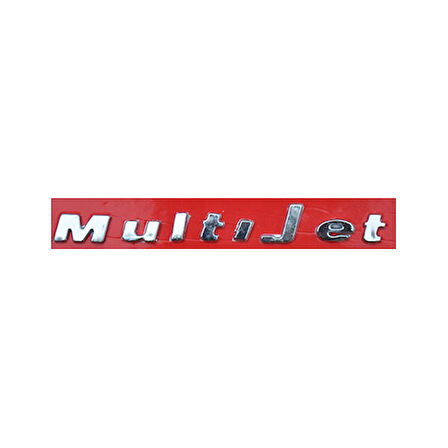 MULTİJET BAGAJ YAZI KROM