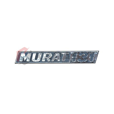 MURAT 131  BAGAJ YAZI ESKİ MODEL TIRNAKLI