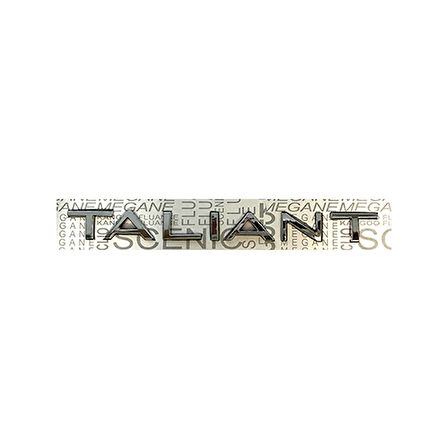 TALİANT  BAGAJ YAZI