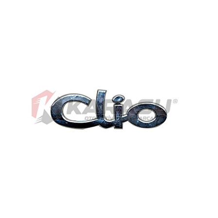 CLİO 1-2 BAGAJ TIRNAKLI YAZI