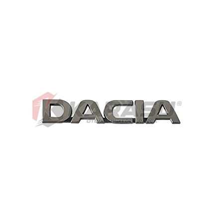 DACİA BAGAJ YAZI