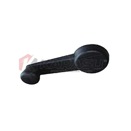 R9 CAM AÇMA KOLU SİYAH