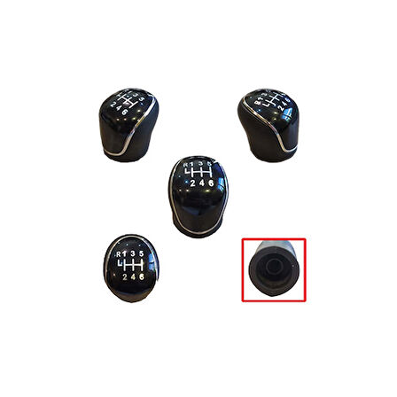 FOCUS 2 03>11 C MAX 04>11 MONDEO 3 03>07 GALAXY S MAX 06>07 SIYAH VİTES TOPUZU
