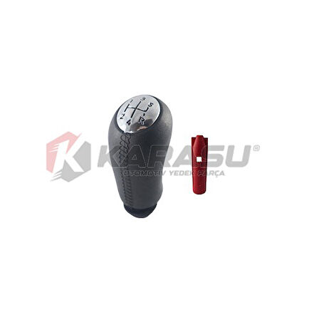 MEGANE 2 3 CLİO 3 4 LAGUNA SYMBOL DERİ DESENLİ VİTES TOPUZU