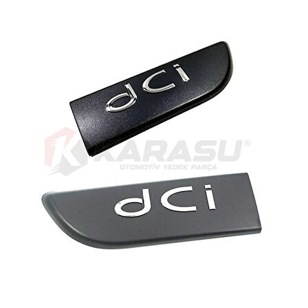 MEGANE 2 DCİ KROM ÇITA YAZI TAKIM SİYAH