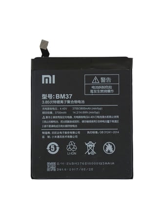 Bezos Mi 5S Plus (Bm37) Uyumlu Batarya KRT