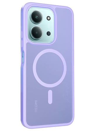 Bezos Joko Redmi 15C 4G Uyumlu Jota Magsafe Kapak - Lila KRT
