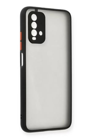Newface Xiaomi Redmi 9T Kılıf Montreal Silikon Kapak - Siyah