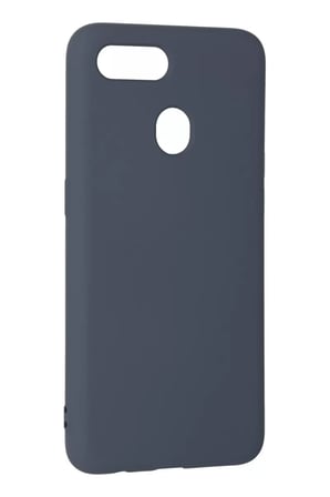 Newface Oppo A12 Kılıf Nano içi Kadife Silikon - Gri