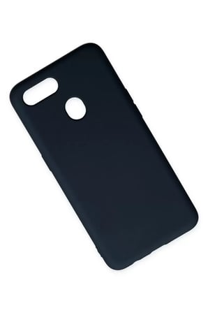 Newface Oppo A12 Kılıf Nano içi Kadife Silikon - Lacivert