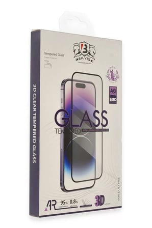 Newface Apple iPhone 14 Pro Bilvis 3D Cam Ekran Koruyucu