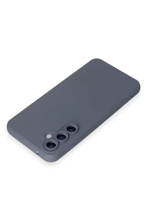 Newface Samsung Galaxy S23 FE Kılıf Nano içi Kadife Silikon - Gri