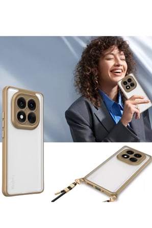 Newface Xiaomi Redmi Note 14 Pro Plus Kılıf Penta Silikon Kılıf - Şeffaf