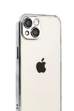 Newface Apple iPhone 15 Razer Lensli Silikon - Titan Gri