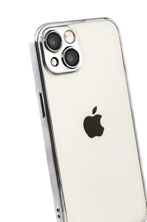 Newface Apple iPhone 15 Razer Lensli Silikon - Titan Gri