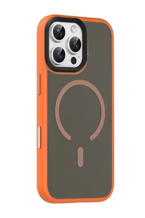 Joko Apple iPhone 16 Pro Max Megane Magsafe Kapak - Turuncu