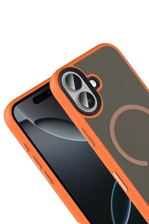 Joko Apple iPhone 17 Megane Magsafe Kapak - Turuncu