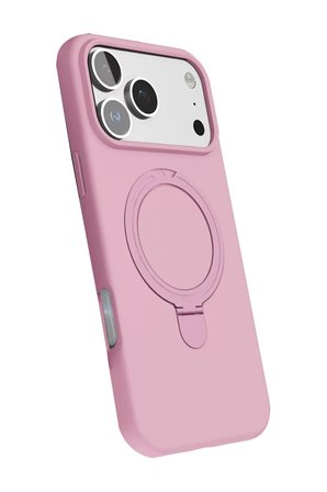 Newface Apple iPhone 17 Pro Regal Magsafe Standlı Kapak - Açık Pembe