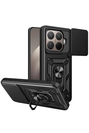 Newface Xiaomi Mi 15T Pro Pars Lens Yüzüklü Silikon - Siyah