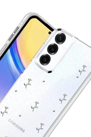 Newface Samsung Galaxy S25 FE Fiyonk Desenli Kapak - Desen 4