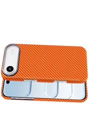 Newface Apple iPhone 17 Air Vega Magsafe Kapak - Sarı