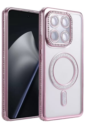 Newface Xiaomi Mi 15T Pro Joke Simli Magneticsafe Kılıf - Pembe