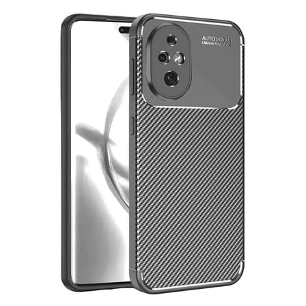 Newface Honor 200 Kılıf Auto Focus Karbon Kapak - Gri