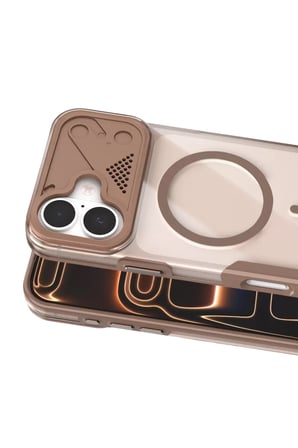 Joko Apple iPhone 16 Zinko Magsafe Kapak - Çöl Titanyum