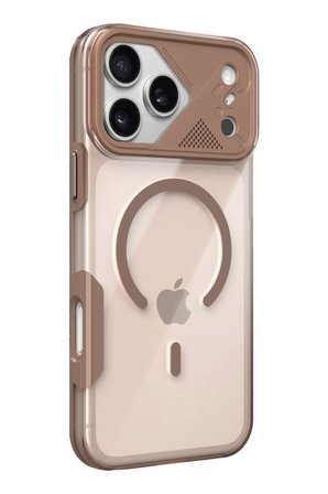 Joko Apple iPhone 17 Pro Max Zinko Magsafe Kapak - Çöl Titanyum