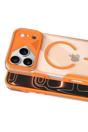 Joko Apple iPhone 17 Pro Max Zinko Magsafe Kapak - Turuncu