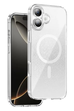 Onegif Apple iPhone 17 Sora Simli Magsafe Kapak - Beyaz