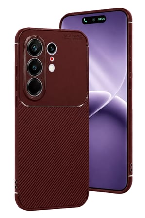 Newface Tecno Camon 50 Pro 5G Auto Focus Karbon Kapak - Bordo