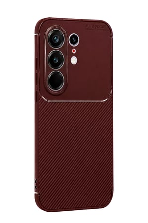 Newface Tecno Camon 50 Pro 5G Auto Focus Karbon Kapak - Bordo