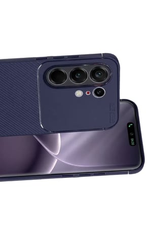 Newface Tecno Camon 50 Pro 5G Auto Focus Karbon Kapak - Lacivert