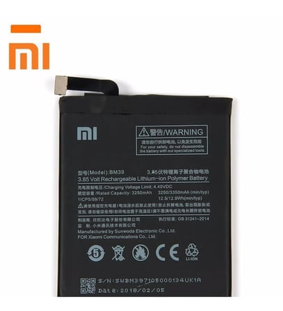 Mi6 (BM39) Batarya Pil