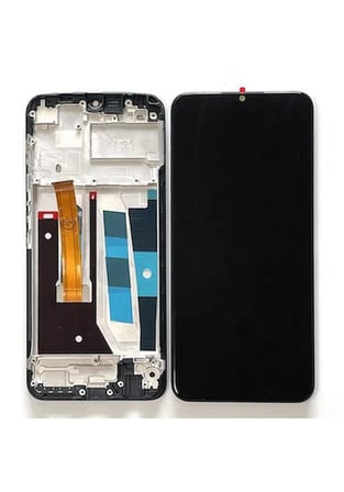 Realme C11 Lcd Ekran Dokunmatik Çıtalı (Siyah)