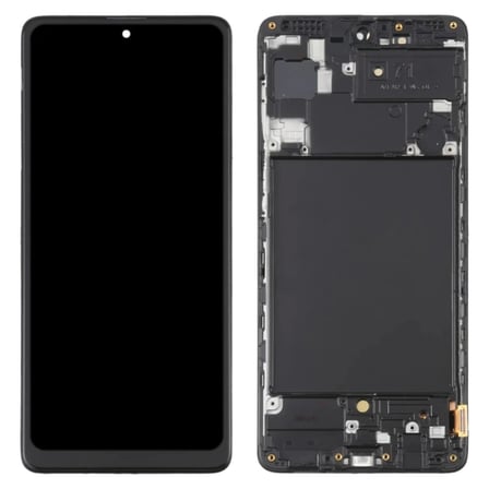 Samsung A71  Lcd Dokunmatik Ekran Çıtalı (Siyah)