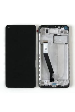 Redmi Note 9 Ekran Dokunmatik Çıtalı SRV (Siyah)